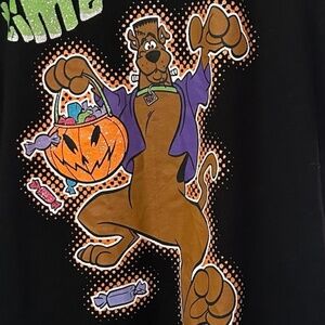 Child's Scooby-Doo "Time for Candy" 100% Cotton T-Shirt. Size S